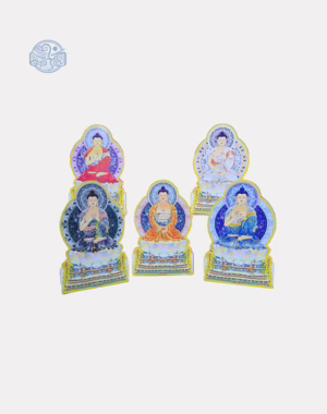 Bộ tranh Ngũ Phương Phật chất liệu nhựa xốp