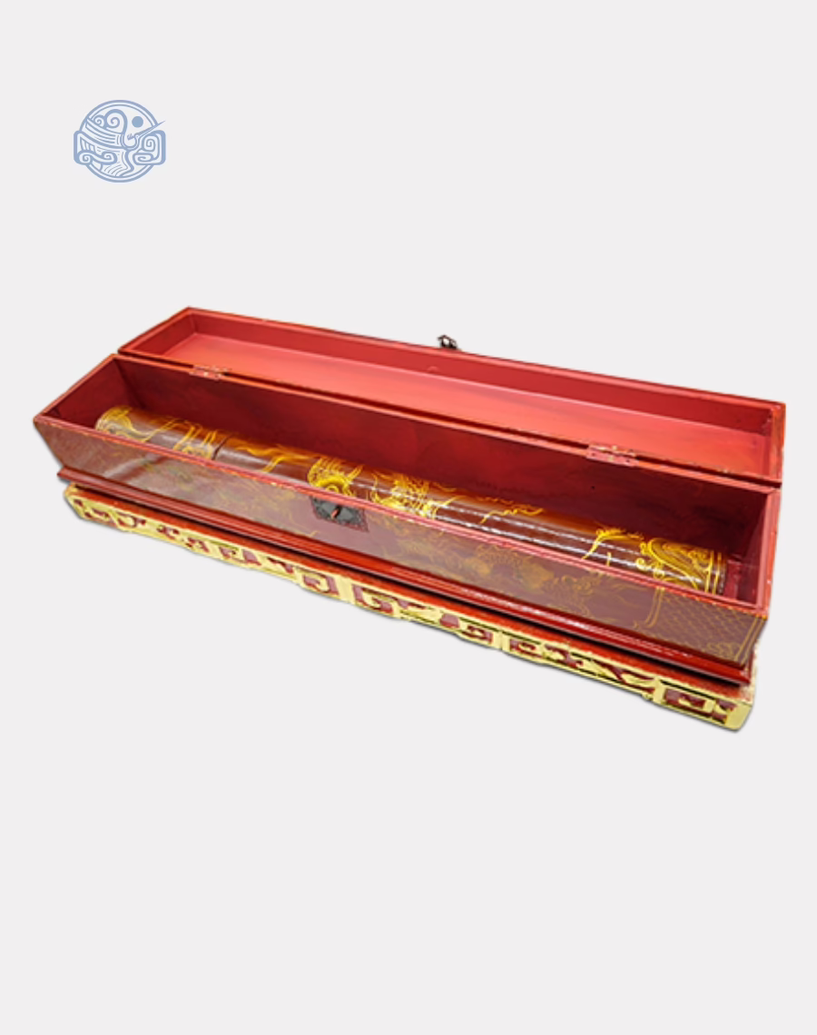 Hộp đựng sắc phong gỗ hương - Ảnh 4