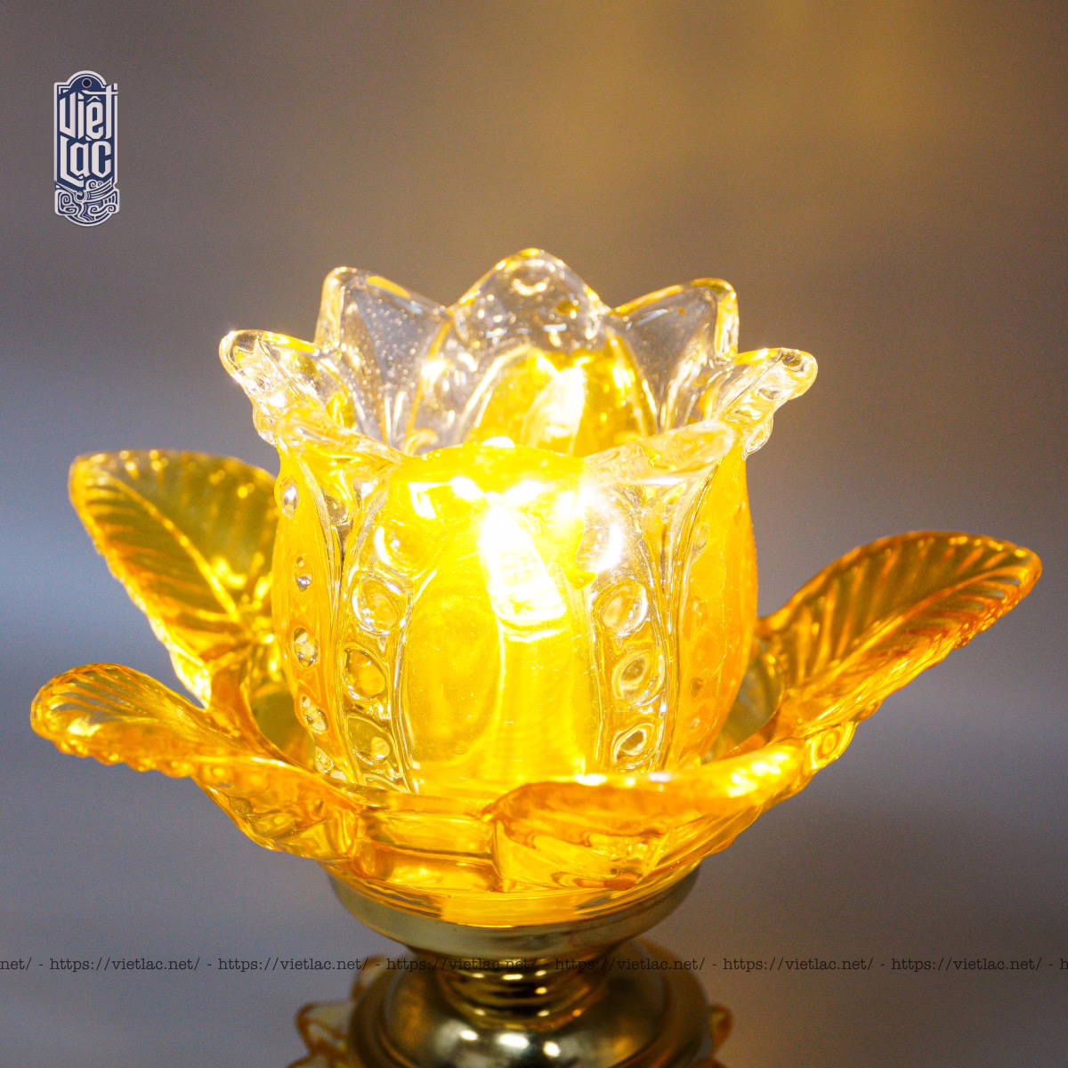 Đèn thờ điện pha lê - Ảnh 3