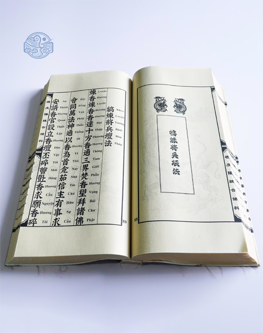 Sách khao luyện phật thánh binh tướng sai văn song ngữ xuyến chỉ - Ảnh 14
