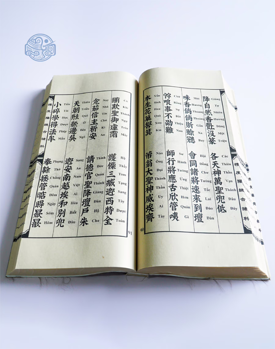 Sách khao luyện phật thánh binh tướng sai văn song ngữ xuyến chỉ - Ảnh 12