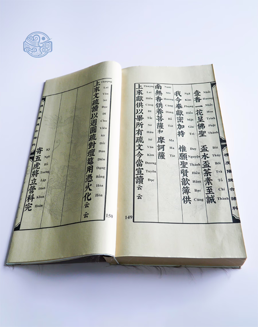 Sách khao luyện phật thánh binh tướng sai văn song ngữ xuyến chỉ - Ảnh 4