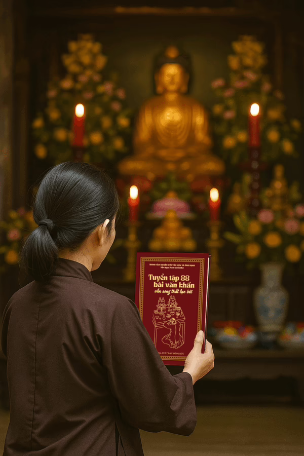 Tuyển tập 88 bài văn khấn vần song thất lục bát - Ảnh 2